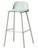 Стул полубарный Mist серо-зеленый