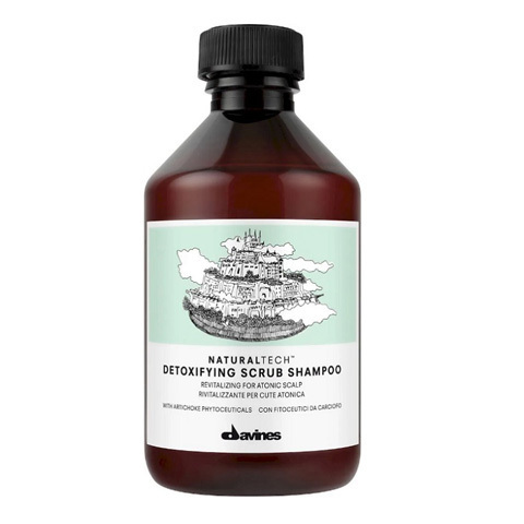 Davines NaturalTech DETOXIFYING: Детоксирующий шампунь-скраб (Shampoo)