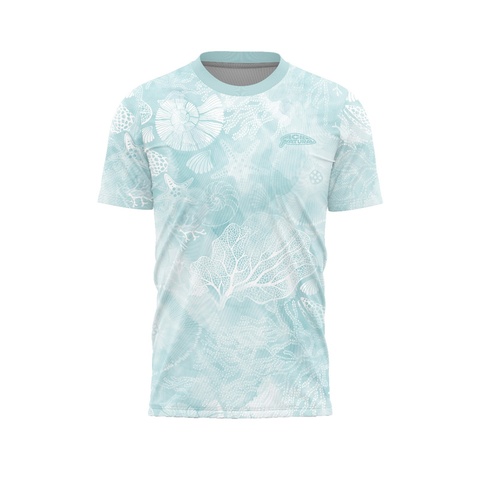 Футболка "Акварельные ракушки"