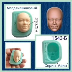 1543-Б Молд силиконовый из серии Азия 