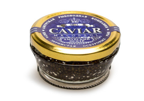 Икра черная Амурского осетра, 100г