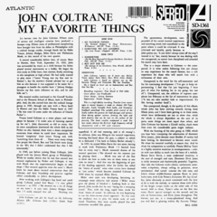 Виниловая пластинка John Coltrane - My Favorite Things