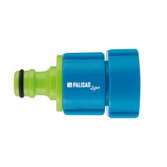 Адаптер пластмассовый, 1/2-3/4-1, внутренняя резьба, Luxe Palisad