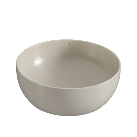 Vitra 7992B066-0016 Чаша Outline Recycled, круглая, компактная, 41x41 см, без перелива, матовый тауп