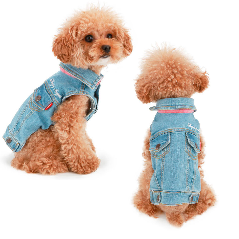джинсовая одежда для собак Puppyangel