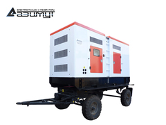 Дизельный генератор Азимут ЭД-450-Т400-1РКМ16 Shangyan на шасси в кожухе