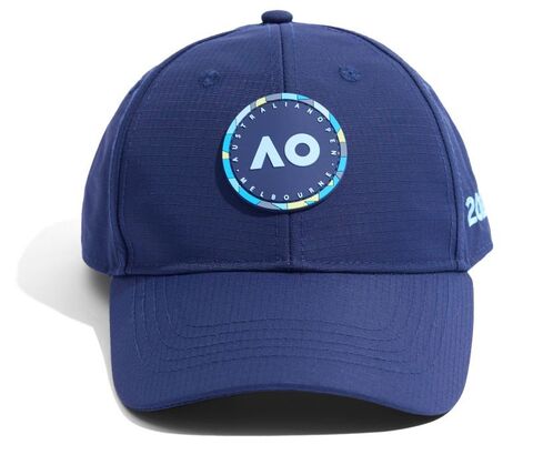 Теннисная кепка Australian Open Kids Round Logo Cap (OSFA) - navy