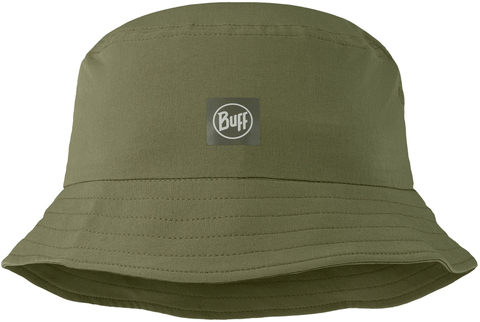 Картинка панама Buff Adventure Bucket Solid Tundra Khaki - 1