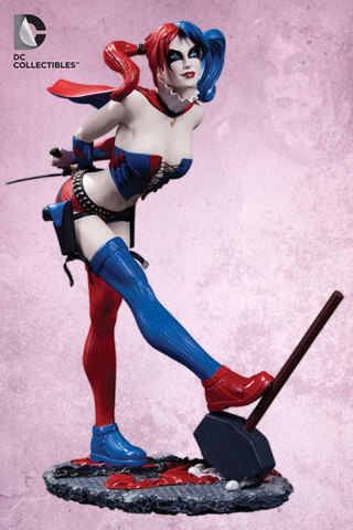 Харли Квинн статуэтка Девушка с обложки Вселенной DC