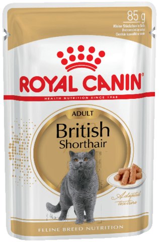 Корм для кошек Royal Canin British Shorthair Adult (в соусе) 85 г