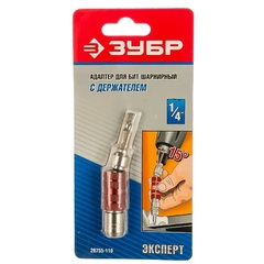 ЗУБР  110 мм, Шарнирный адаптер для бит (26755-110)