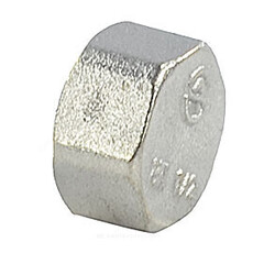 Заглушка латунь никель Ду 20 (3/4") ВР 9016 ГОСТ 32585-2013 Aquasfera 9016-02