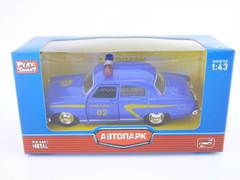 GAZ-21 Volga Police blue AutoPark 1:43
