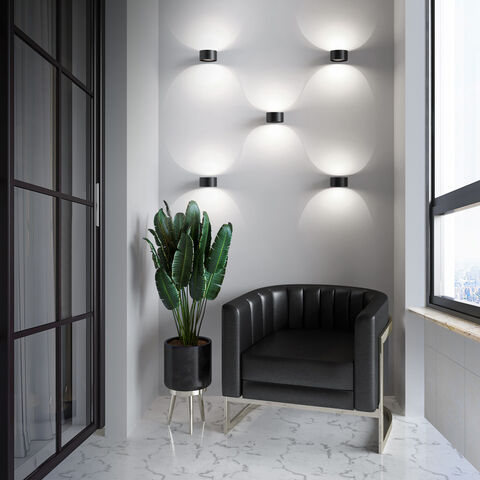 Настенный светодиодный светильник Elektrostandard Coneto MRL LED 1045 черный