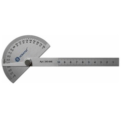 Угломер переставной КОБАЛЬТ с транспортиром, 150 мм (243-646)