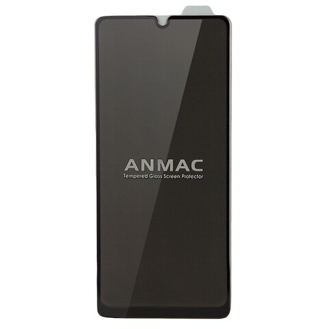 Защитное стекло 9H HD Privacy ANMAC для Samsung Galaxy A33 (Антишпион) (Черная рамка)
