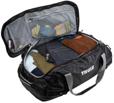 Картинка сумка спортивная Thule Chasm L-90L Poseidon blue - 6