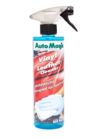 AutoMagic - Vinyl leather cleaner очиститель для кожи и замши. 473 мл.