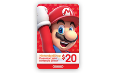 Карта оплаты Nintendo eShop 20 USD USA [Цифровая версия]