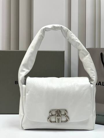 Сумка-слинг BALENCIAGA MONACO белый