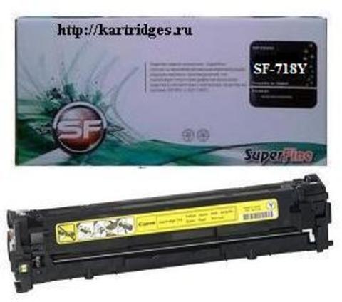 Картридж SuperFine SF-Cartridge 718Y