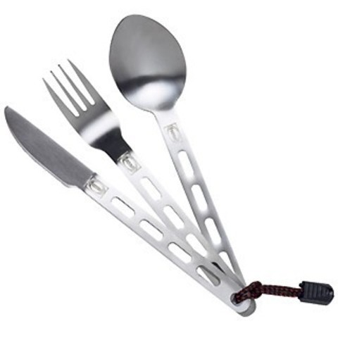 Картинка столовые приборы Primus Cutlery Kit Titan  - 1