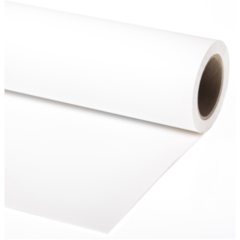 Фон бумажный Vibrantone VBRT1101 White 01 белый 1,35x6m