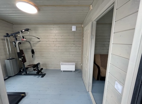 Пол Деним BL-0015, стены Береза BL-0001