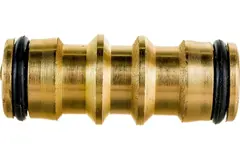 Переходник-Соединитель латунный, штуцерный Palisad, 66565