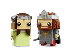 Конструктор LEGO BrickHeadz 40632 Властелин колец: Арагорн и Арвен