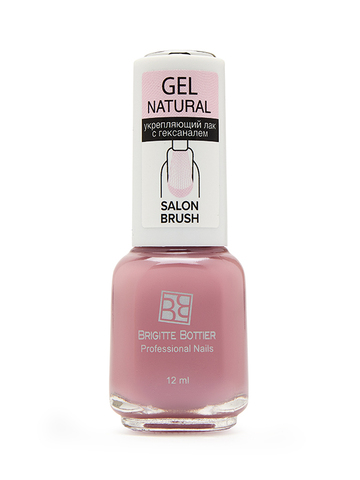 Brigitte Bottier GEL NATURAL укрепляющий тон 05 пыльно-розовый 12мл