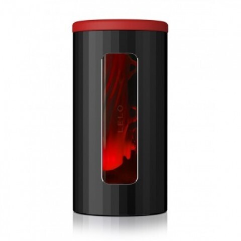 Lelo F1S V2x - Инновационный сенсорный мастурбатор, 14.4х7.1 см (красный)