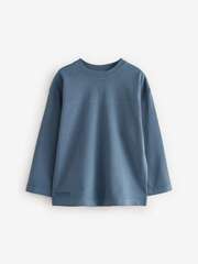Лонгслив для мальчика Next 681-820, Светло-синий