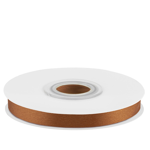 Лента Атласная (0,7см*22,85м) Карамельный