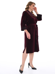 4006 Халат на пуговицах