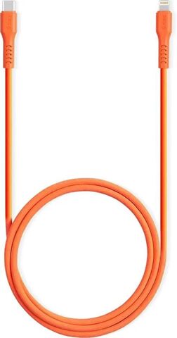 Кабель TTEC USB-C - Lightning Charge/Date Cable, 120 см, неоновый оранжевый