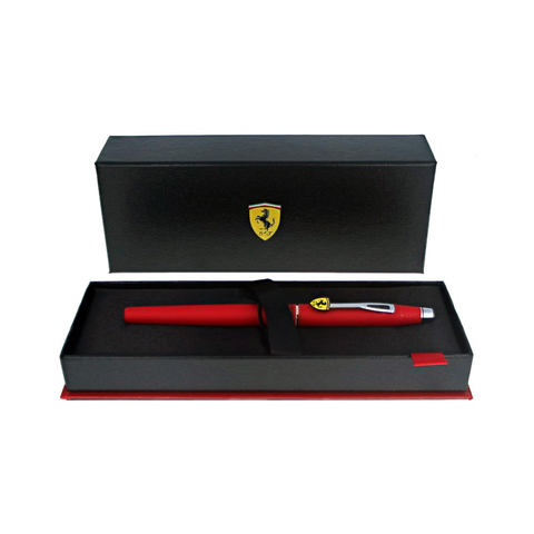 Ручка-роллер Cross Selectip Classic Century Ferrari Matte Rosso Corsa Red Lacquer/Chrome (FR0085-117)