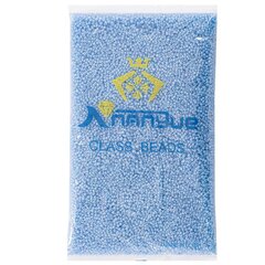 
          Бисер Alingar размер №12 вес 450 гр., голубой перламутровый, непрозрачный, пакет