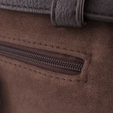 Сумка Саломея 2032 эко-замша шоколад