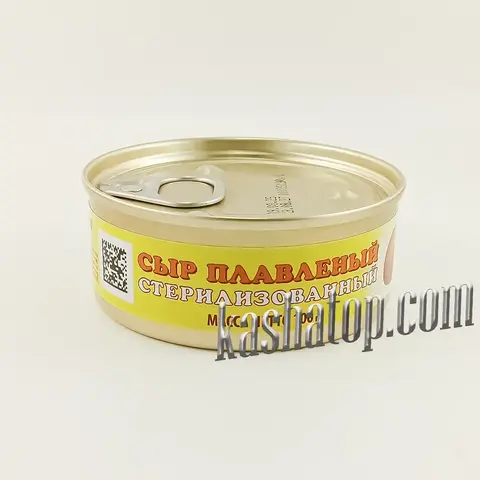Сыр плавленый стерилизованный, 100г