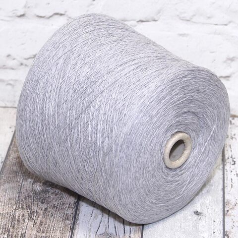 Меринос кардный NEW MILL SUPERSOFT 2/15 светло-серый меланж
