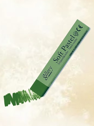 Пастель сухая мягкая профессиональная MUNGYO Gallery №025 зеленый лист (3шт)