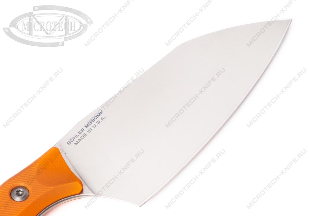 Нож Microtech Kitchen Santoku G-10 3200-10EM Ember