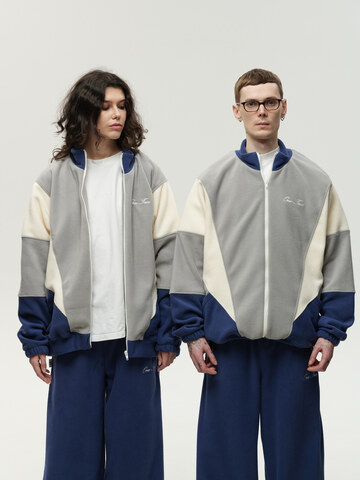 Толстовка One Two Zip-Up Grey-Navy Smoke