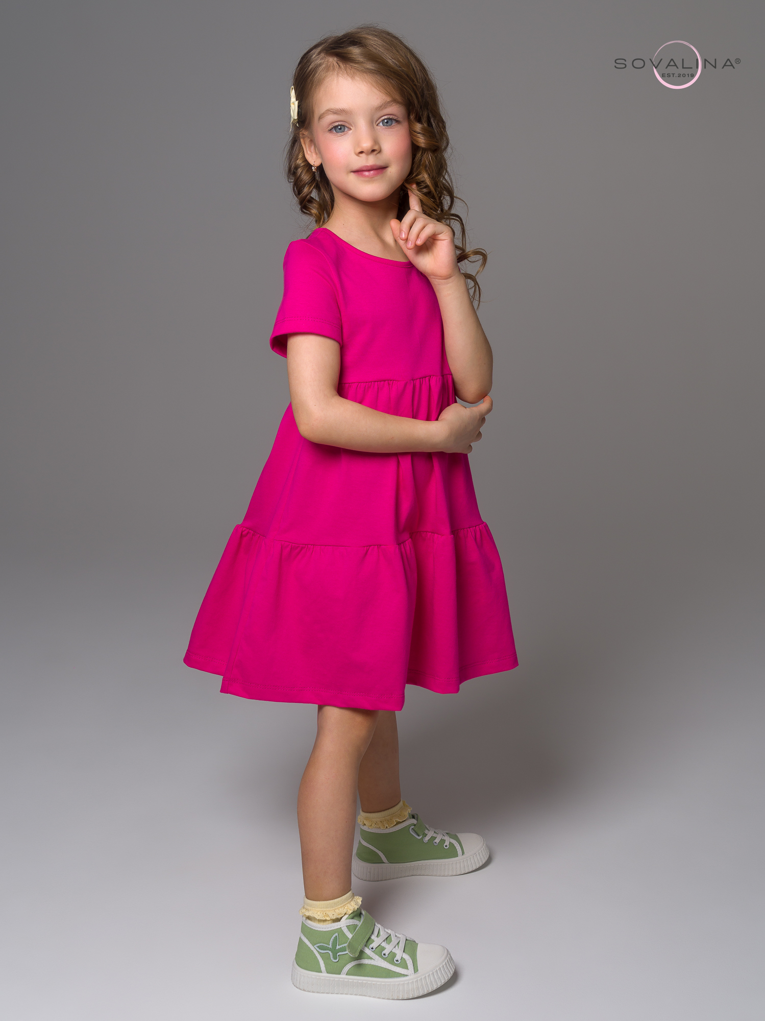 Платье Тия фуксия 3031