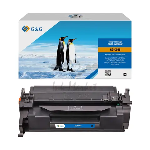 Тонер картридж G&G для Canon i-SENSYS LBP325x MF542, 543 LBP320, 540 5 100 pages C056 3006C002