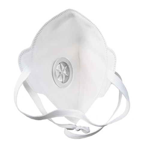 Полумаска фильтрующая складная с клапаном, класс защиты FFP1, 20 шт (Россия) 22-0-108