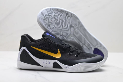 Nike Kobe 9 EM Low Protro 'Black/Gold/White' 