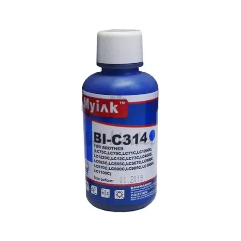 Чернила BI-C314 Gloria™ MyInk для Brother LC1240С (100 мл, cyan)