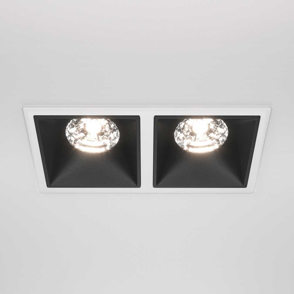 Встраиваемый светильник Maytoni Alfa LED DL043-02-15W4K-D-SQ-WB